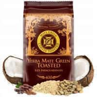 Yerba Mate Green Coffee Toasted жареное жареное шоколадное послевкусие 400g