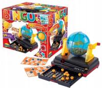 Bingo Gra rodzinna towarzyska Zestaw z maszyną losującą