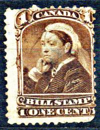 C. Kanada Bill stamp - 1 c.