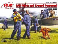 RAF Pilots and Ground Personnel (1939-1945) 1:48