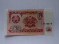 [B3145] Tadżykistan 10 rubli 1994 r. UNC