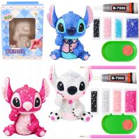 Stitch DIAMENTOWA SKARBONKA STICH Mozaika HAFT DIAMENTOWY 3D