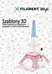 Szablony drukowane dla długopisu 3D - Folder A5 - 8 szablonów