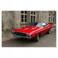 Baner 90x60 Dodge Challenger RT Auto