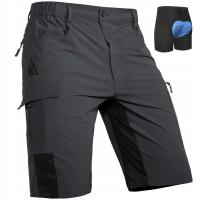 LEATT SPODENKI ROWEROWE MTB ENDURO 1.0 SHORTS GRANITE KOLOR SZARY RO