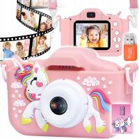 Aparat cyfrowy Renew Force dla dzieci różowy 48 Mpx kompaktowy