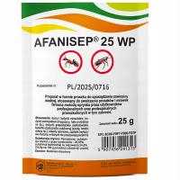 AFANISEP PERMETRYNA PREPARAT ŚRODEK OPRYSK NA KLESZCZE KOMARY MUCHY 25 G