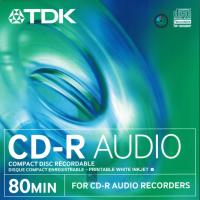 TDK CD-R Music CD-R Audio Printable 1szt ZIELONA