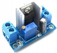 Moduł zasilania, zasilacz stabilizowany z LM317