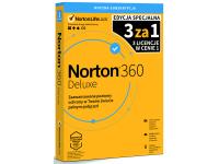 Norton 360 Deluxe 25GB 3 URZĄDZENIA 1 ROK 3 st. / 12 miesięcy ESD