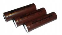 3x Akumulator 18650 2600 mAh 3,6V LI-ION e-papieros