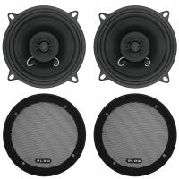 2X сильные автомобильные колонки двухполосные 120 Вт 13 см 130 мм полный комплект решетки