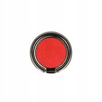 Uchwyt Ring LEATHER - Czerwony
