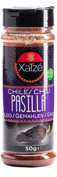 Pieprz czerwony mielona - Chile pasilla molido 50g XATZÉ