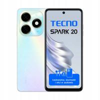 Smartfon TECNO SPARK 20 8/256GB Cyber White
