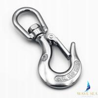 Hak obrotowy nierdzewny z uchem 650 kg do łodzi jachtu pontonu wytrzymały