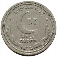 49881. Pakistan - 1/2 rupii - 1948r.