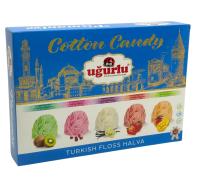 PISMANIE OWOCE TROPIKALNE (5 smaków!) TURECKA WATA CUKROWA 240G ANGEL HAIR