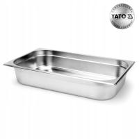 КОНТЕЙНЕР ДЛЯ ЕДЫ ИЗ НЕРЖАВЕЮЩЕЙ СТАЛИ GN 1/1 100 ММ 13,5 Л YATO