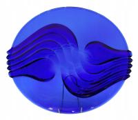 Luminarc кобальтовая тарелка чаша Франция 70-е