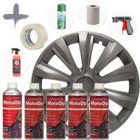 4× Moto Dip Pro Hyper Black Metallic OEM 400ml plasti guma usuwalny lakier + 6 innych produktów