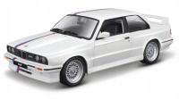 BMW M3 E30 1988 1:24 белый модель Bburago 18-21100