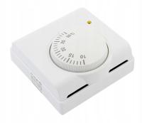 TERMOSTAT POKOJOWY REGULATOR TEMPERATURY STEROWNIK ANALOGOWY