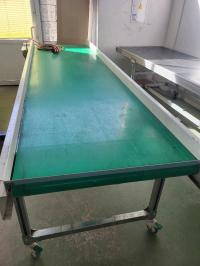 Прямой конвейер, ленточный конвейер 300 x 80 см