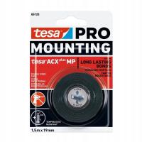 Двухсторонняя монтажная лента tesa Pro Mounting ACX Plus 1,5 м x 19 мм