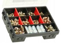 Kalamitki TOMiMET stalowe ocynkowane zestaw 266 szt.