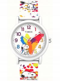 Женские часы TIMEX X Peanuts Rainbow TW2V77600 для подарка