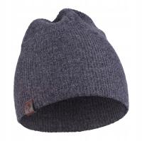 MORAJ CZAPKA DAMSKA JESIENNA ZIMOWA CIEPŁA 100% WEŁNA MERINO SZARA