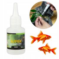 АКВАРИУМНЫЙ КЛЕЙ ДЛЯ РАСТЕНИЙ КОРНЕВЫХ КАМНЕЙ БЫСТРО СВЯЗЫВАЮЩИЙ РЕДКИЙ 50 Г