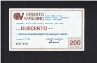 Banknot WŁOCHY -- 200 LIRÓW -- 1976 rok