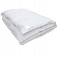 NATURALNA KOŁDRA PUCHOWA 200x220 Z PUCHU GĘSIEGO CAŁOROCZNA 95% PUCH GĘSI