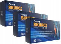 3x ZDROVIT Skurcz Plus MAGNEZ POTAS B6 56 tabletek