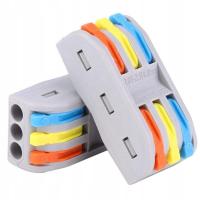 SZYBKOZŁĄCZKA ELEKTRYCZNA DRUT LINKA 3/6-tor 1szt.