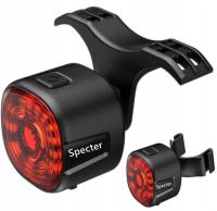 Велосипедный фонарь красный SPECTER wt09 задний задний