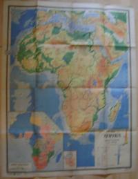 Карта-Африка-Ромер-изд. 1948-большой формат-Книжница Атлас