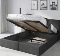 140x200 мягкая кровать Hilton матрас Янтарный подъемный каркас