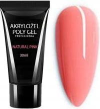 Poly Gel Profesional акриловый строительный гель NATURAL PINK 30ml