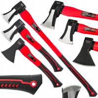 SIEKIERA ROZŁUPUJĄCA ZESTAW SIEKIER TOPOREK CIESIELSKA DO ŁUPANIA 3 SZT