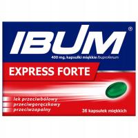 IBUM EXPRESS FORTE 400MG, 36 KAPS.МИК, Хаско-Лек