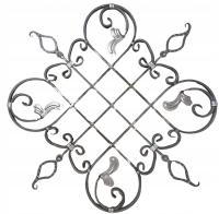 Rozeta stalowa ogrodzenie elementy kute PRODUCENT