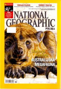 National Geographic Polska nr 10/2010. Australijska megafauna - Dlaczego...