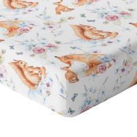 Простыня для кроватки 120x60 с эластичной лентой, толстый хлопок, 100% польский продукт