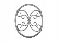 ROZETA OGRODZENIE ELEMENTY KUTE H375XL300 13.006 12x12/12x6