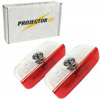 VW LED LOGO PROJEKTOR DO AUTA Tiguan VW T-ROC Golf Passat Magotan Sharan CC