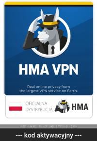 Avast HMA VPN HideMyAss! 2024 5 st. / 24 miesiące ESD