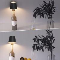 Lampka stolowa led korek do butelek